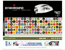 Tablet Screenshot of estadodechapas.com